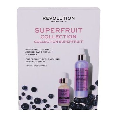 Revolution Skincare Superfruit Extract Collection : pleťové sérum 30 ml + hydratační pleťový sprej 100 ml
