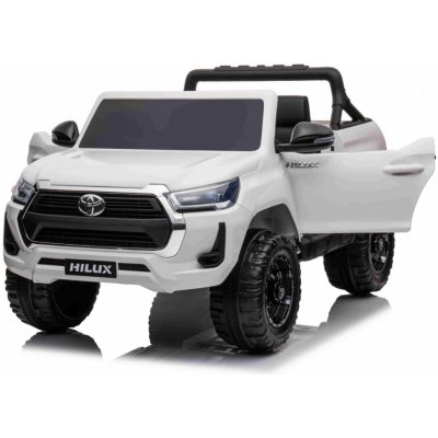 Mamido elektrické autíčko Toyota Hillux bílá – Zboží Mobilmania