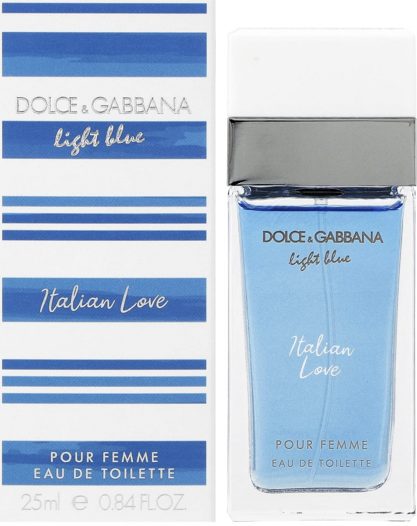 Dolce & Gabbana Light Blue Italian Love toaletní voda dámská 25 ml