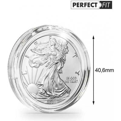 Leuchtturm ULTRA Perfect Fit - 1 oz stříbrné mince - kulaté bublinky bal. 10 ks – Zboží Dáma