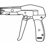 MaxxFast Ruční kleště pro plastové/kovové kabelové pásky 2,4-4,8MM – Hledejceny.cz