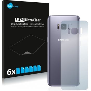 Ochranná fólie Savvies na Samsung Galaxy S8 (zadní strana), 6ks