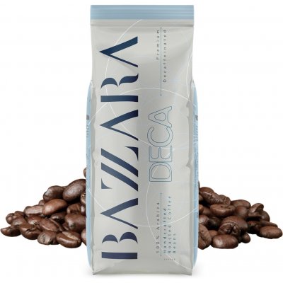 Bazzara Caffee Deca Bezkofeinová zrnková 1 kg – Hledejceny.cz