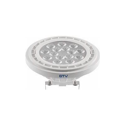 GTV LED, A-G, AR111, 3000K, G53, 12,5W, DC12V, 40°, 1100lm, bílá – Zboží Mobilmania