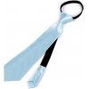 Karnevalový kostým Saténová párty kravata jednobarevná 11 31 cm modrá světlá