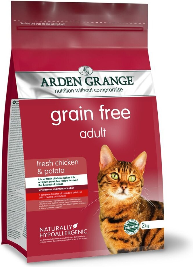 Arden Grange Adult Cat Light kuře & brambory 2 kg