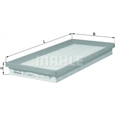 MAHLE ORIGINAL Vzduchový filtr LX2087 – Hledejceny.cz