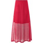 esmara dámská maxi sukně červená – Zboží Dáma