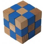 Dřevěný hlavolam zelená kostka – Hledejceny.cz