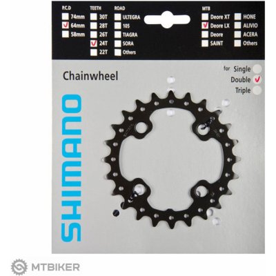 Shimano SLX FC-M675 převodník, 24T, 2x10 – Zboží Mobilmania