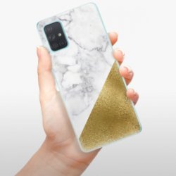 iSaprio Gold and WH Marble Samsung Galaxy A71