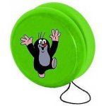 DETOA Albrechtice Dřevěné hry Jojo zelené s Krtkem jásajícím – Zboží Dáma