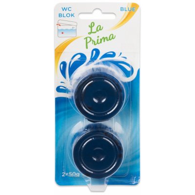 La Prima modré tablety do nádržky WC 2 x 50 g – Zboží Dáma