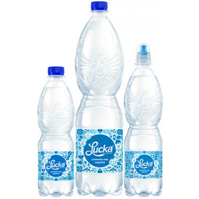 Lucka neperlivá pramenitá voda 6 x 1,5 l – Hledejceny.cz