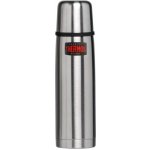 Thermos termoska s tlačítkovým uzávěrem a šálkem nerez 500 ml – Zboží Mobilmania