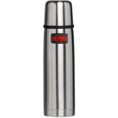 Thermos termoska s tlačítkovým uzávěrem a šálkem nerez 500 ml – Zboží Mobilmania