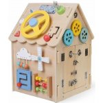 2Kids Toys Activity board Domeček přírodní – Sleviste.cz