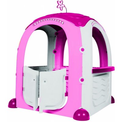 Paradiso domeček Playhouse růžový – Sleviste.cz
