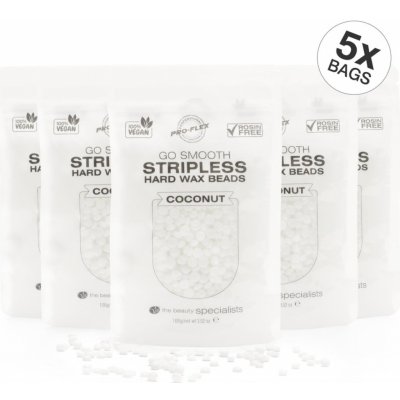 RIO Stripless hard wax beads 5 x 100 g COCONUT – Zboží Dáma