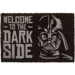 CurePink Star Wars Hvězdné války Welcome To The Dark Side 60 x 40 cm černá [FGE0004] – Zboží Dáma