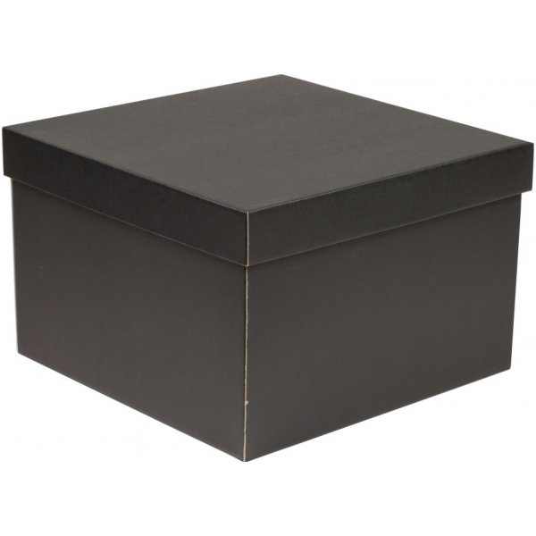 Dárková krabice s víkem 300x300x200/40 mm, černá od 152 Kč - Heureka.cz