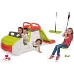 Smoby Set preliezačka Adventure Carso šmykľavkou +hojdačka Activity Swing nastaviteľná SM840205-31 – Zboží Dáma