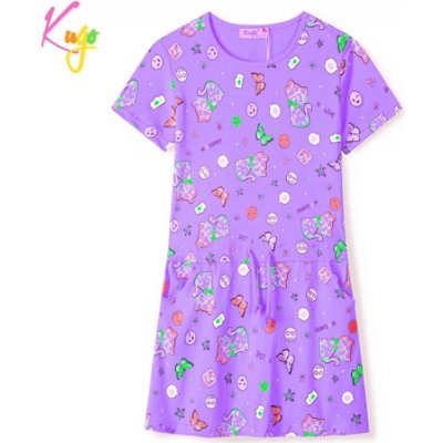 Kugo dívčí letní šaty CS1029 fialová – Hledejceny.cz