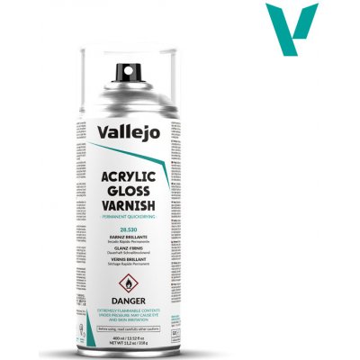 Vallejo Aerosol 28530 Gloss Varnish lesklý lak 400 ml. – Hledejceny.cz