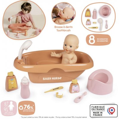 Smoby Baby Nurse Vanička pro panenky s příslušenstvím – Zboží Dáma