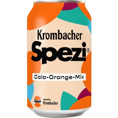 Paulaner Krombacher Spezi pomeranč a cola 330 ml – Zboží Mobilmania