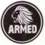 Nášivka ARMED, se suchým zipem – Zboží Dáma