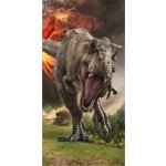 Jerry Fabrics Osuška Jurský svět Volcano 70 x 140 cm – Zboží Dáma