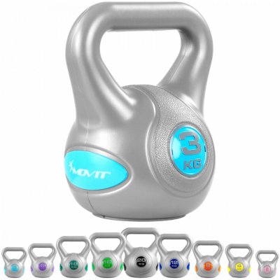 MOVIT Kettlebell M66830 3 kg – Zboží Mobilmania