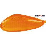 Sklo blinkru - pravé zadní RMS 246470320 oranžová Homologace