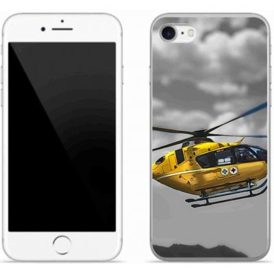 mmCase Gelové iPhone SE 2020 - žlutá helikoptéra – Zbozi.Blesk.cz