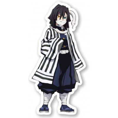 Demon Slayer Samolepka Obanai Iguro – Zboží Živě