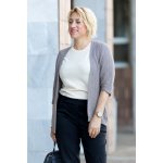 Italy fashion Kardigan PIKE Bílá – Zboží Mobilmania