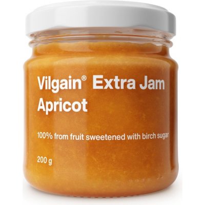 Vilgain Extra Jam meruňka s březovým cukrem 200 g