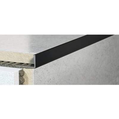 Havos ALKMC12250 Lišta ukončovací černá 2,5 m – Sleviste.cz