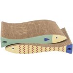 Trixie Škrabací karton ryba 2 ks 40 x 30 x 11 cm – Zboží Dáma