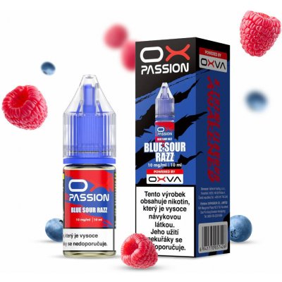 Oxva OX Passion Blue Sour Razz 10 ml 20 mg – Zboží Mobilmania
