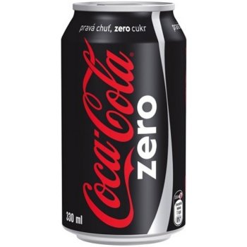 Coca Cola ZERO plech 24 x 330 ml