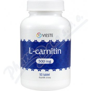 Vieste L-carnitin 500 mg 50 tablet