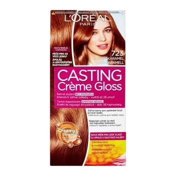 L'Oréal Casting Creme Gloss 723 mléčný karamel barva na vlasy