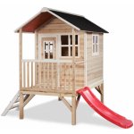 Exit zahradní cedrový domeček Loft 300 červený – Zboží Mobilmania