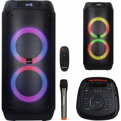 Přenosný karaoke reproduktor Manta ATTIS 120W AUX USB – Zboží Mobilmania