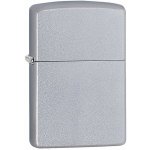 Zippo benzínový saténovaný chrom – Zboží Mobilmania