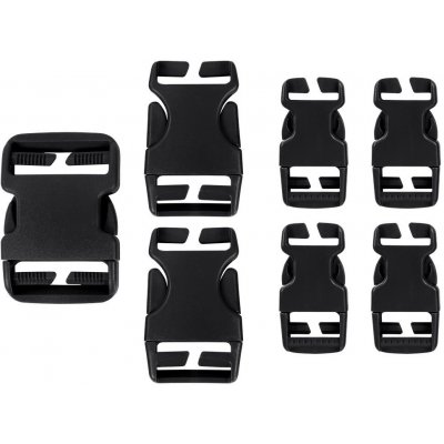 CONDOR OUTDOOR přezky náhradní REPAIR KIT 7 ks ČERNÉ – Zboží Mobilmania