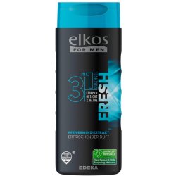 Sprchové gely Elkos Men Fresh 3v1 sprchový gel 300 ml