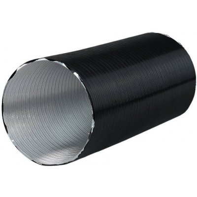 Dalap Flexibilní potrubí ALUDAP D 125mm x 3 m černé – Sleviste.cz